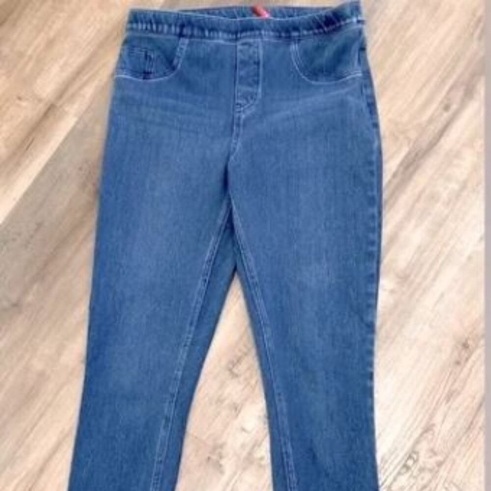 Womens Spanx Ankle Skinny Jeans Size Large